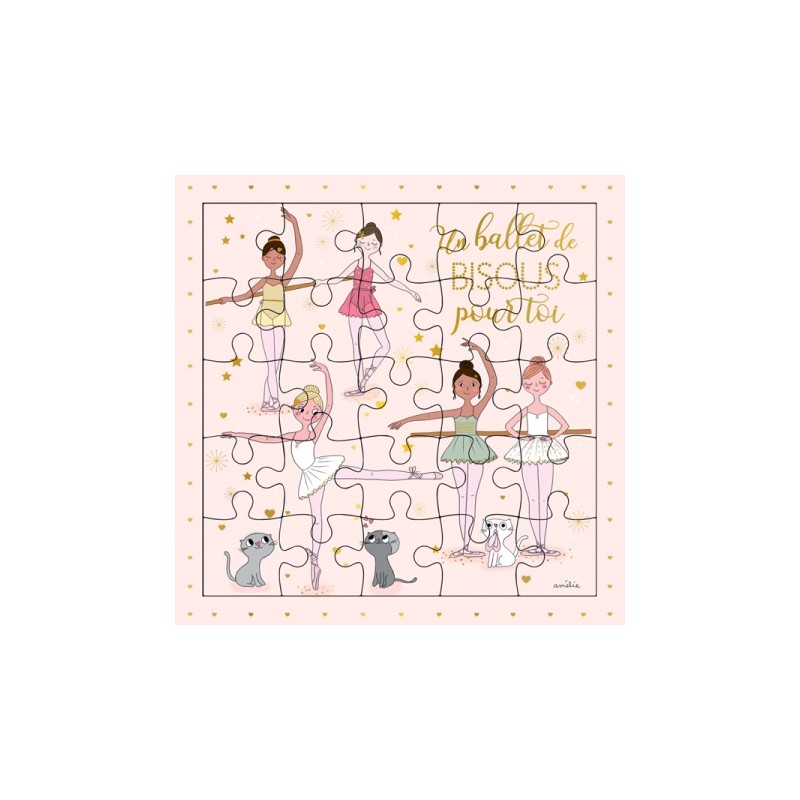 Puzzle carte postale