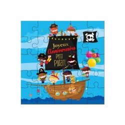 Puzzle carte postale