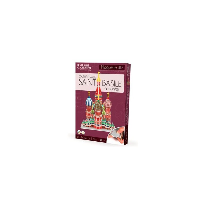 Graine créative - Maquette 3D - Cathédrale Saint Basile