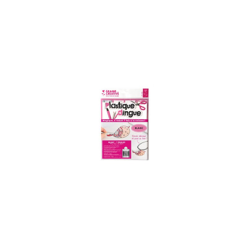 Graine créative - Plastique dingue - 7 feuilles