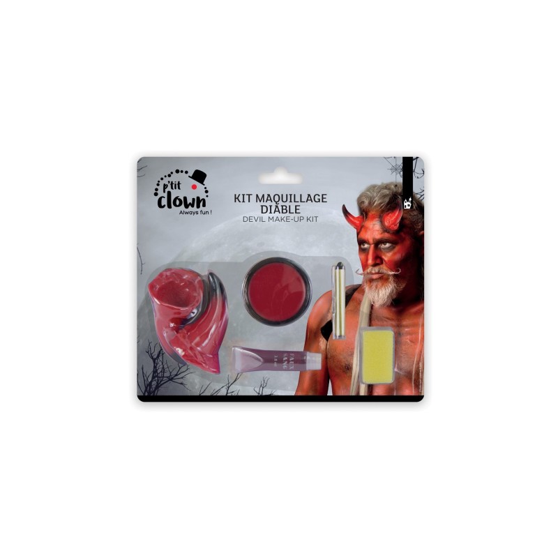 Ptit Clown - Kit de maquillage diable