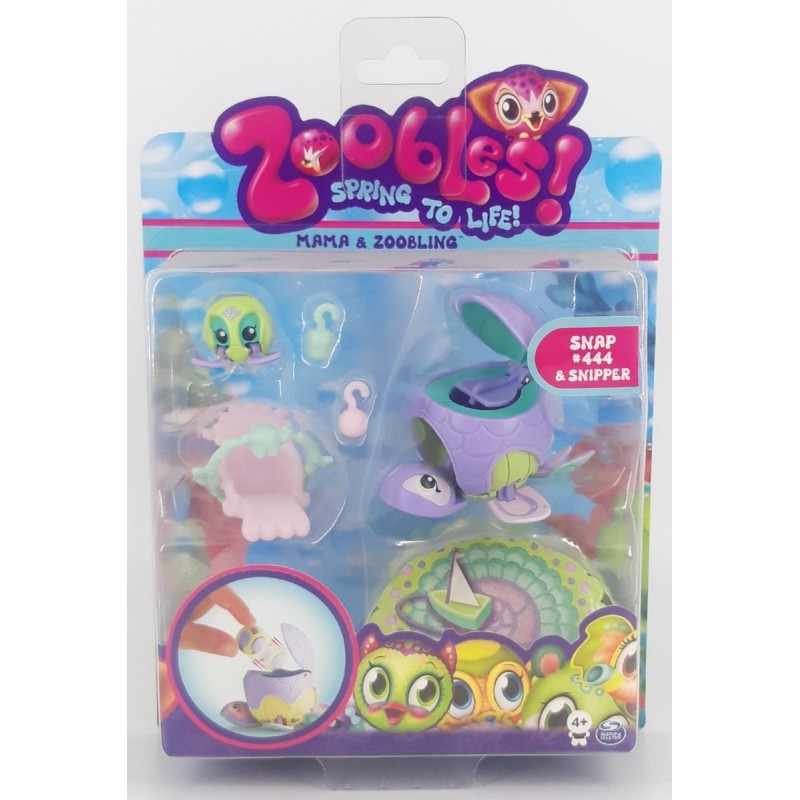Spin Master - Zoobles - Mama et Zoobling - ( boîte abîmée )