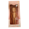 Petitcollin - Baigneur 40 cm -  j.droites yeux bruns - ( boîte lég.abîmée )