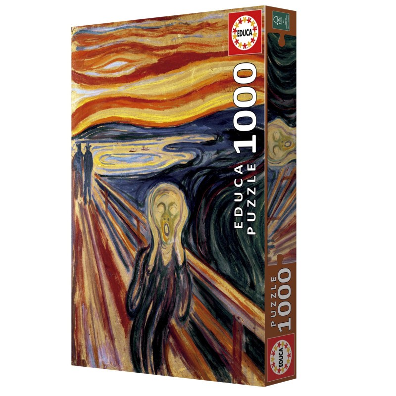 Educa - Puzzle 1000 pièces - Le Cri de Munch