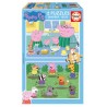 Educa - Puzzles 2x25 pièces - Peppa Pig
