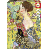 Educa - Puzzle 1000 pièces - La dame à l'éventail Klimt