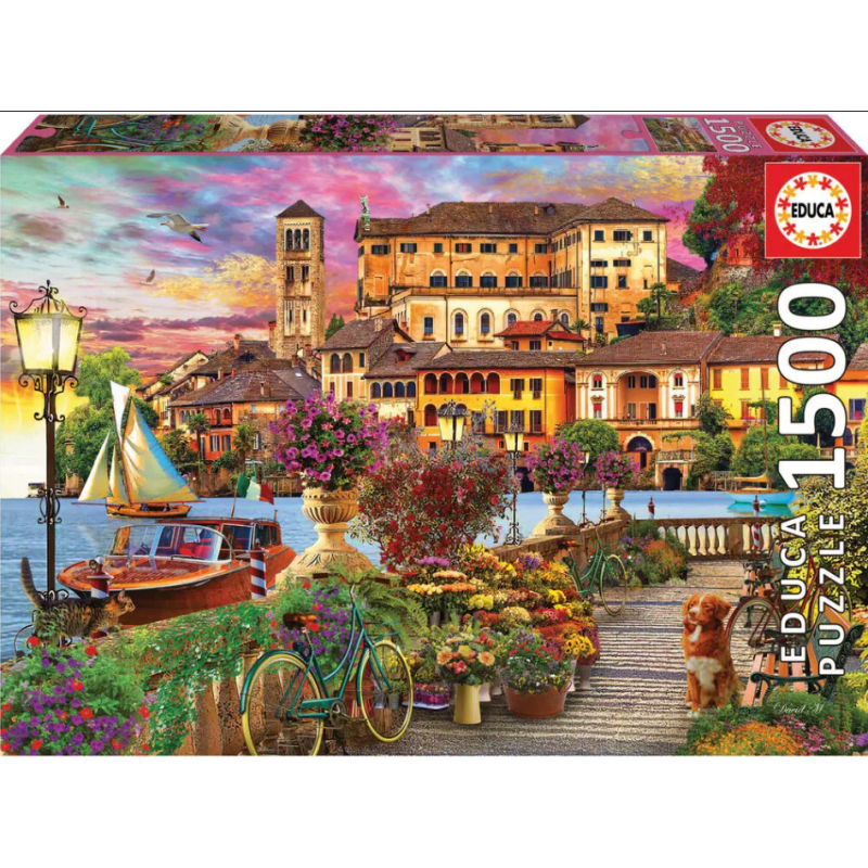 Educa - Puzzle 1500 pièces - Balade italienne