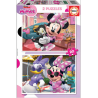 Educa - Puzzles 2x20 pièces - Minnie Disney