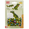 Hama - Perles à repasser midi - Blister dinosaure avec 450 perles