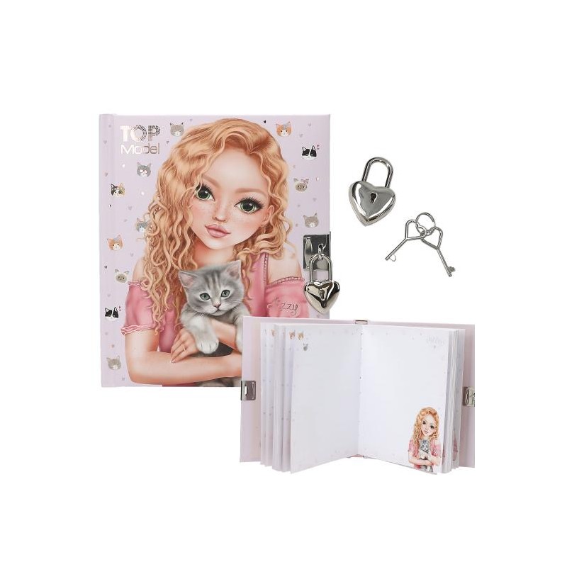 Top Model - Journal intime de Kitty avec cadenas