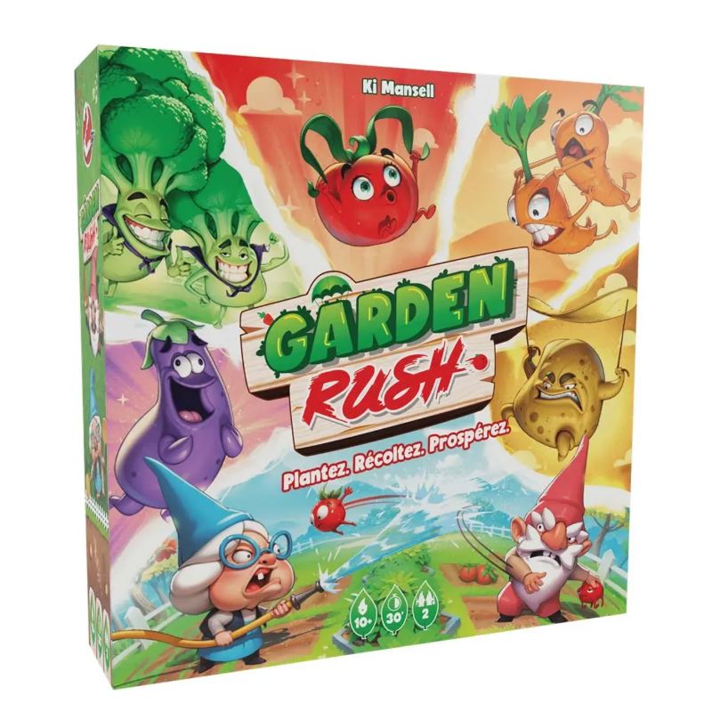 Asmodee - Jeu de société - Garden Rush