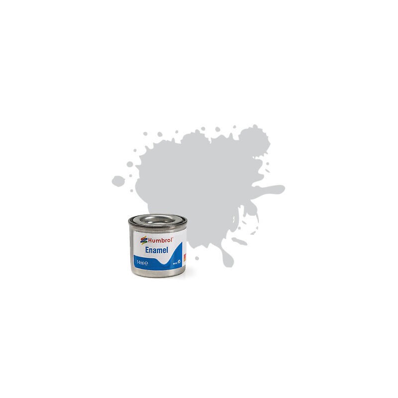 Humbrol - Peinture enamel - Gris clair mat H147 - 14ml