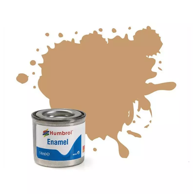 Humbrol - Peinture enamel - Marron jaune H94 - 14ml