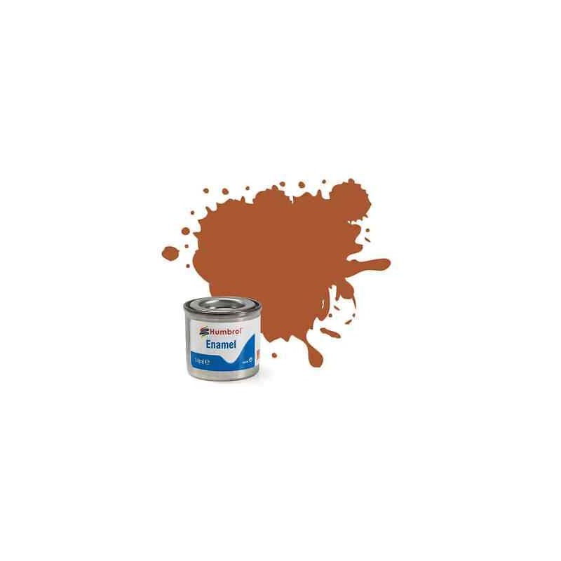 Humbrol - Peinture enamel - Cuir mat H62 - 14ml