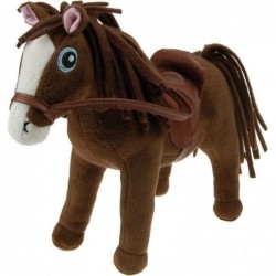 Les Petites Maries - Ret0chemar - Cheval avec Boîte - 25 Cm - Marron