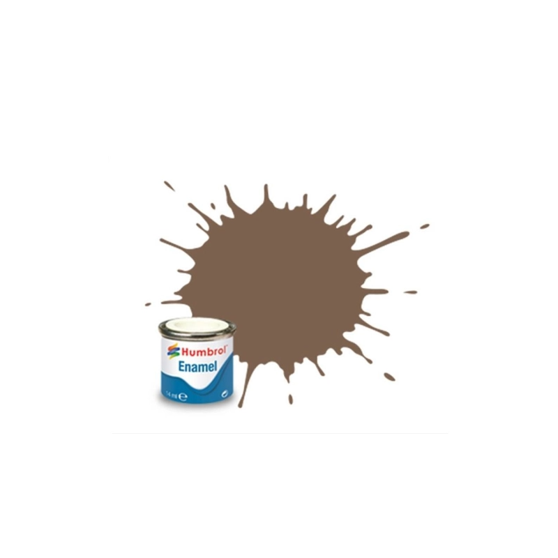 Humbrol - Peinture enamel - Terre foncée H29 - 14ml