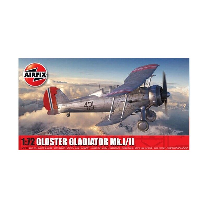 Airfix - Maquette d'avion - Gloster Gladiator MK.I/II - 1:72