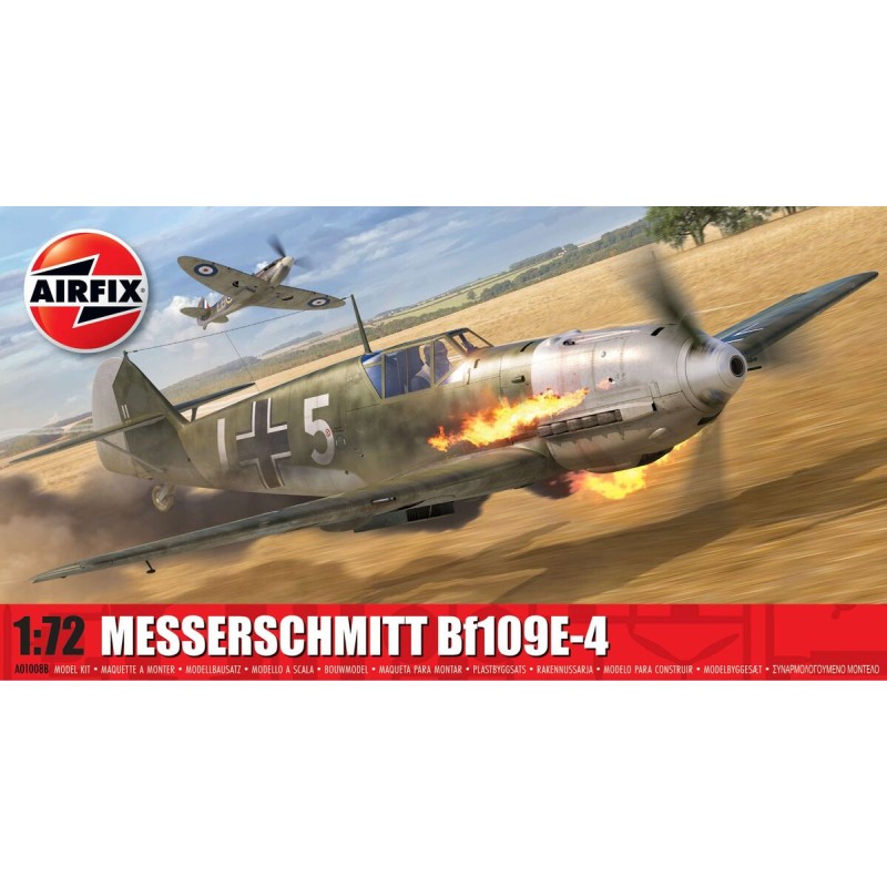 Airfix - Maquette d'avion - Messerschmitt BF109E-4 - 1:72