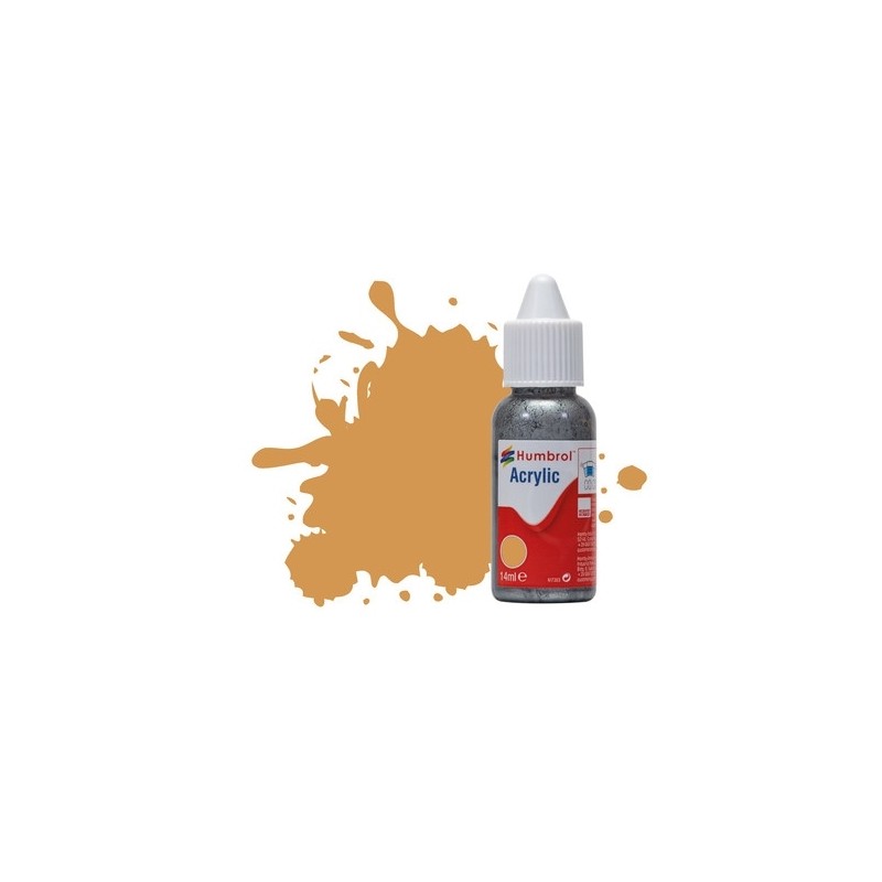 Humbrol - Peinture acrylique - Sable mat H63 - 14ml