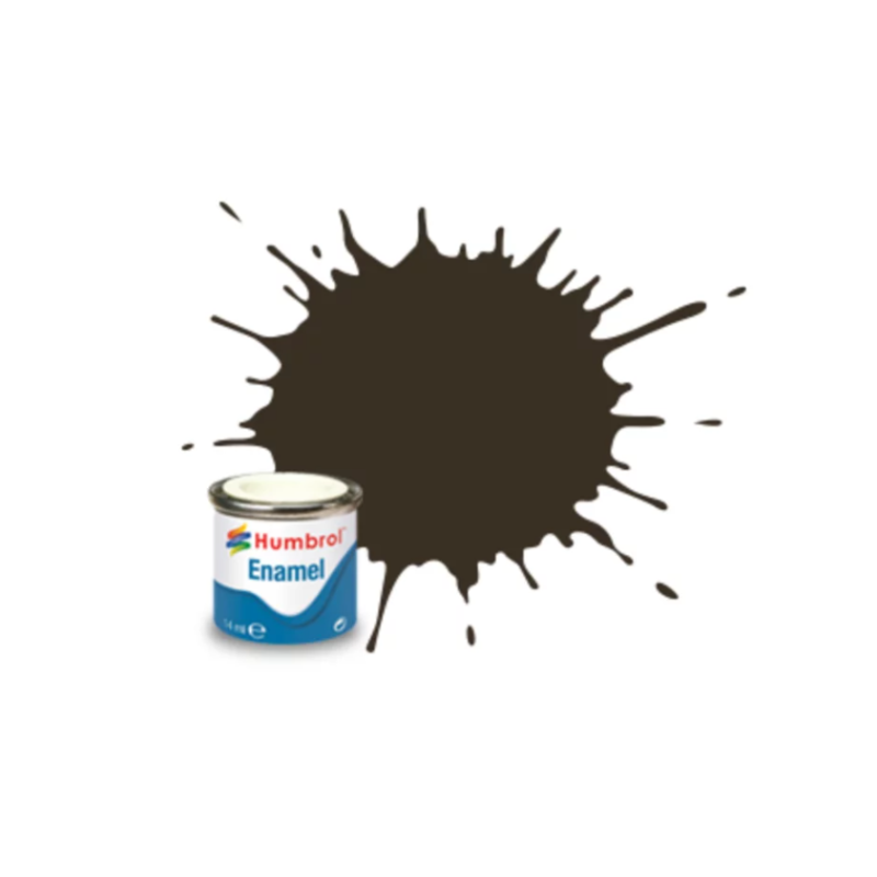Humbrol - Peinture enamel - Marron brillant H10 - 50ml