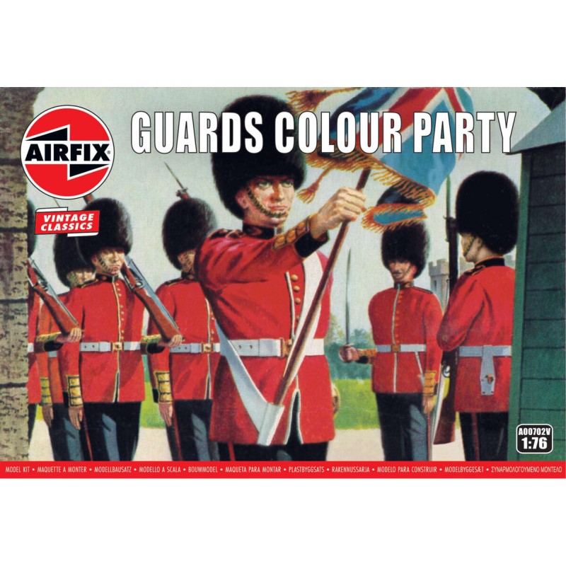 Airfix - Soldats miniatures - Gardes britaniques colour party - 1:76