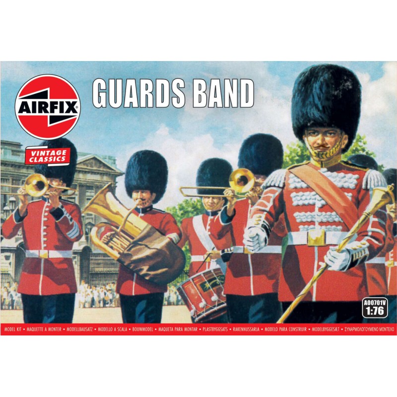 Airfix - Soldats miniatures - Fanfare de gardes britaniques - 1:76