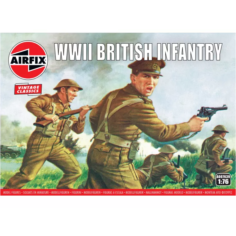 Airfix - Maquette militaire - Infanterie britanique WWII - 1:76