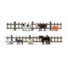 Hornby - Accessoires modélisme de train - Animaux de la ferme et barrières
