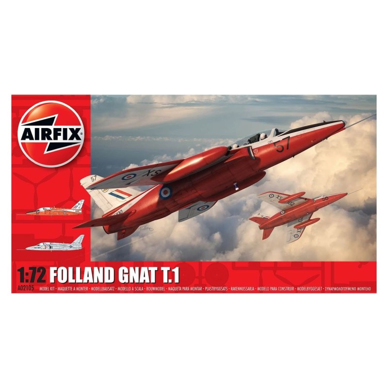 Airfix - Maquette d'avion - Folland GNAT T.1 - 1:72