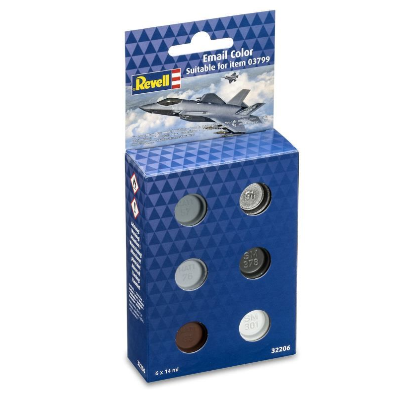 Revell - 32206 - Email color - Blister de 6 teintes
