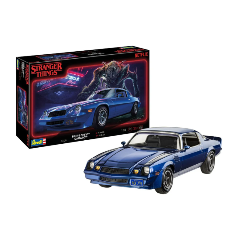 Revell - 07728 - Maquette de voiture - Stranger Things - Billy Chevy Camaro