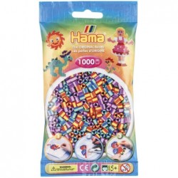 Hama - Perles - 207-92 - Taille Midi - Sachet 1000 perles Bicolores 2
