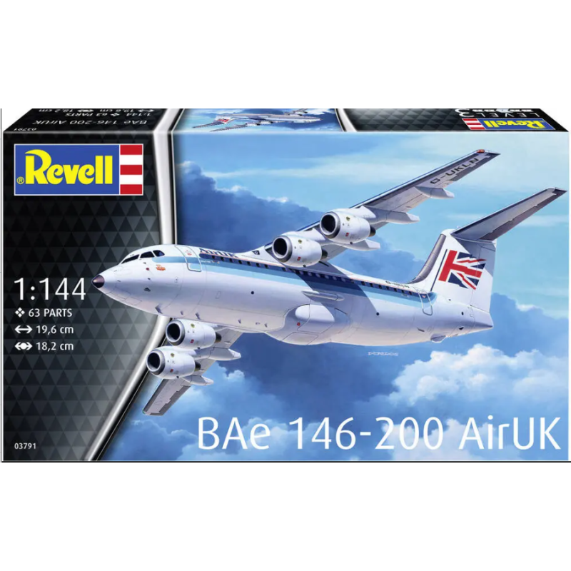 Revell - 03791 - Maquette d'avion - BAe 146-200 Air UK