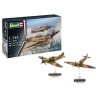 Revell - 03771 - Maquette d'avion - Spitfire MK.IA et Hurricane MK.I - 1:144