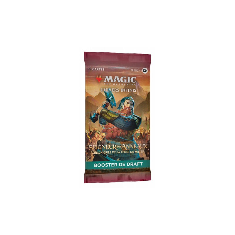 Magic the Gatering - Booster de draft - Le Seigneur des Anneaux chroniques de la terre du milieu