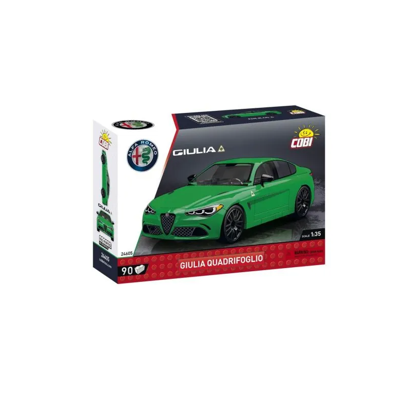 Cobi - Jeu de construction - Alfa Romeo Giulia Quadrifoglio