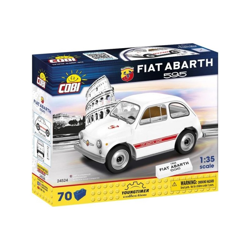 Cobi - Jeu de construction - Fiat Abarth 595