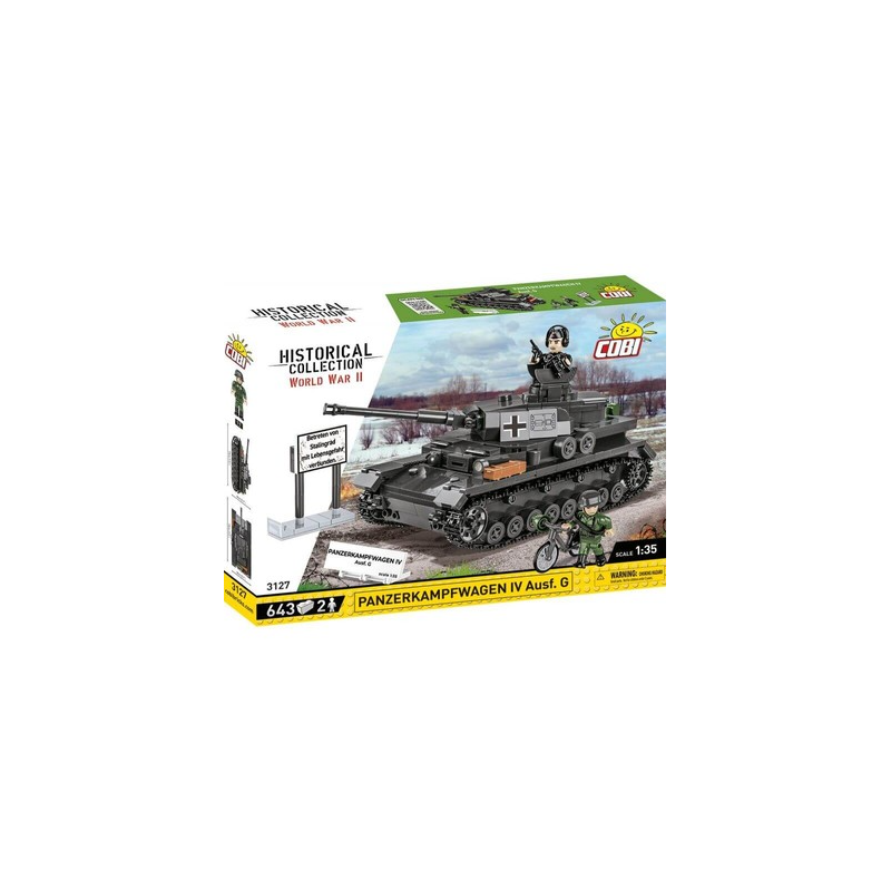 Cobi - Jeu de construction - Tank panzerkampfwagen IV AUSF.G