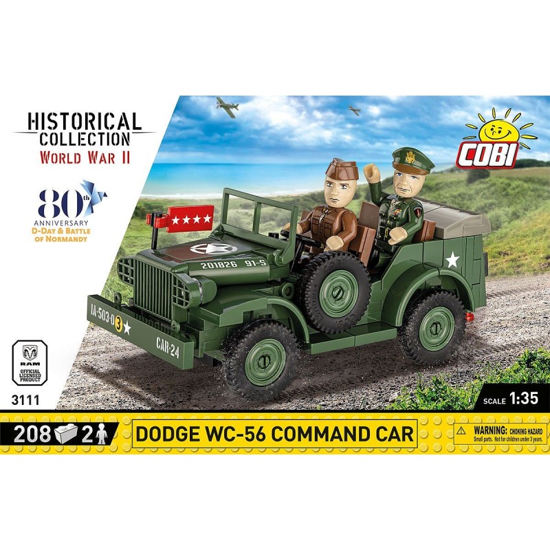 Cobi - Jeu de construction - Dodge WC-56 Command car