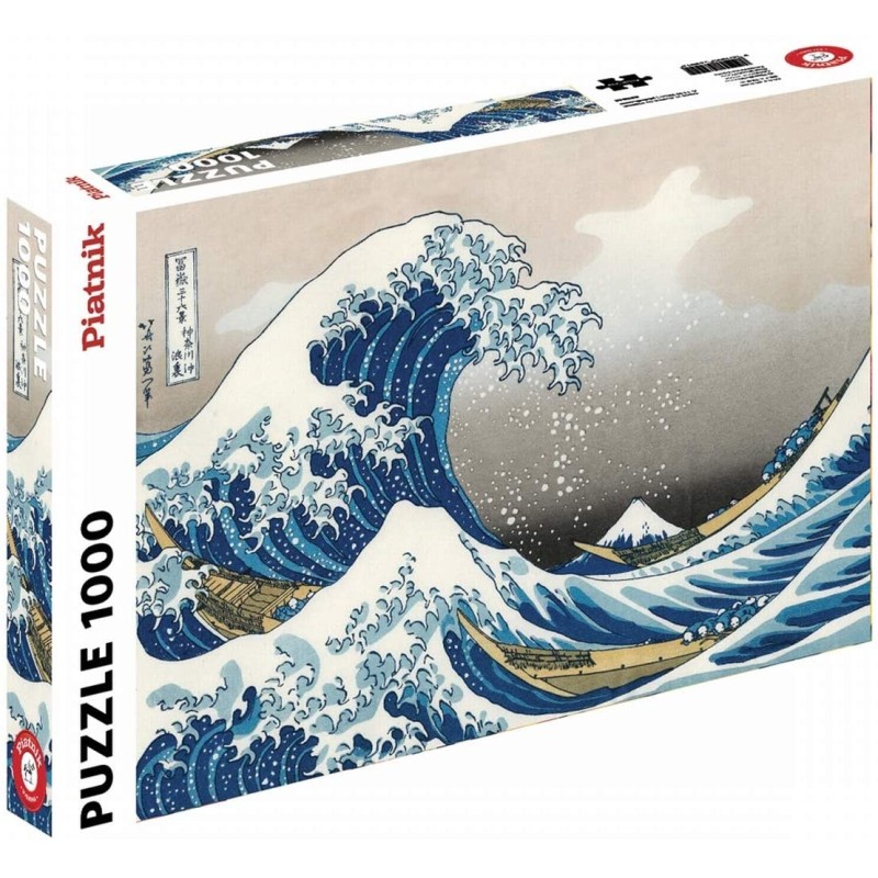 Piatnik - Puzzle 1000 pièces - La Vague Hokusai