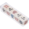 Piatnik - Lot de 5 dés de poker
