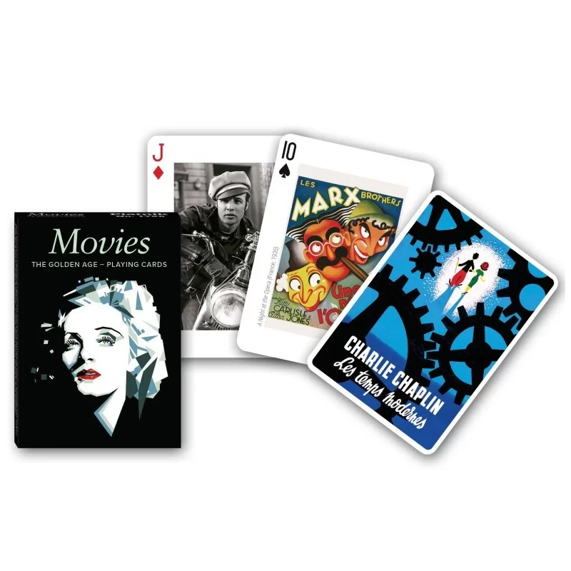 Piatnik - Jeu de 54 cartes - Movies the Golden Age