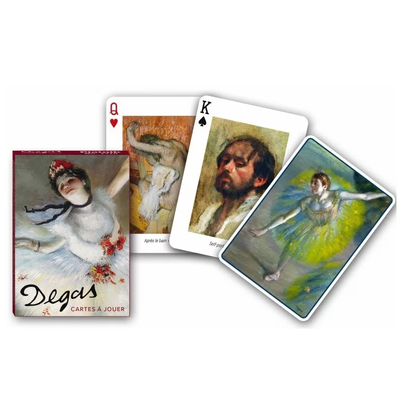 Piatnik - Jeu de 54 cartes - Degas