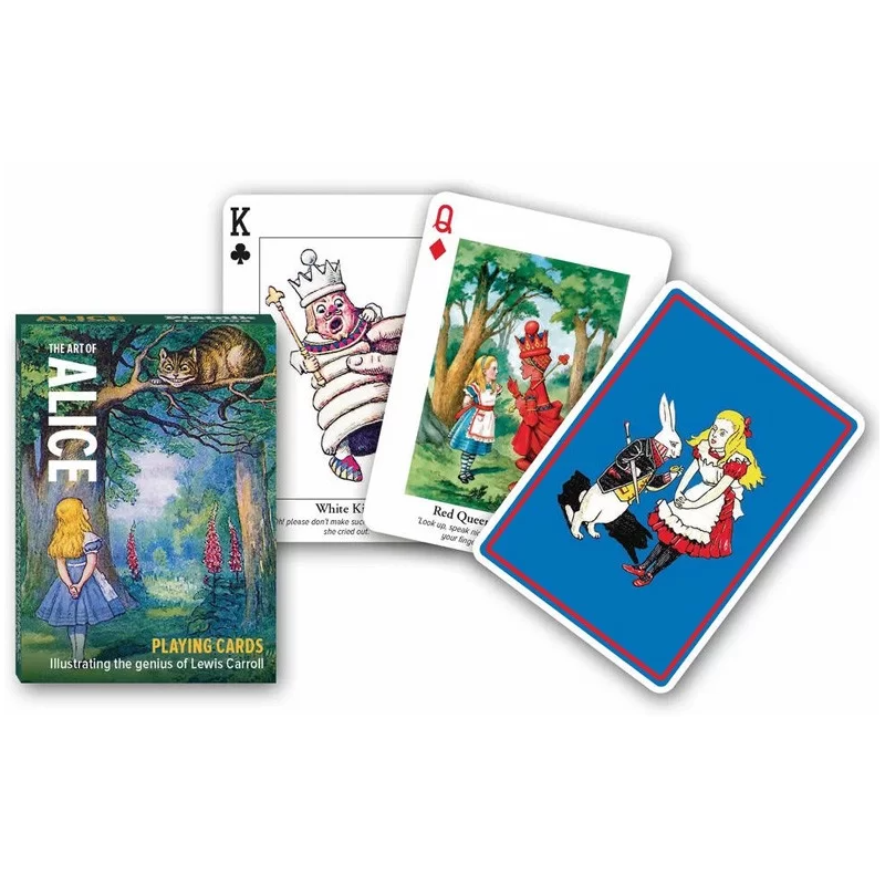 Piatnik - Jeu de 54 cartes - The Art of Alice