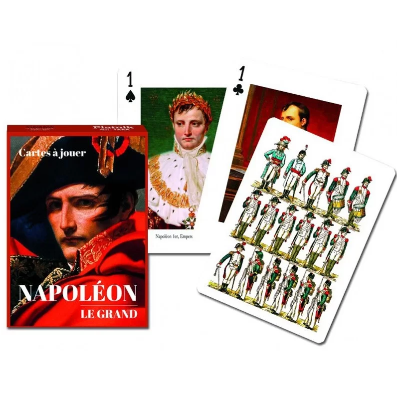 Piatnik - Jeu de 54 cartes - Napoléon le grand
