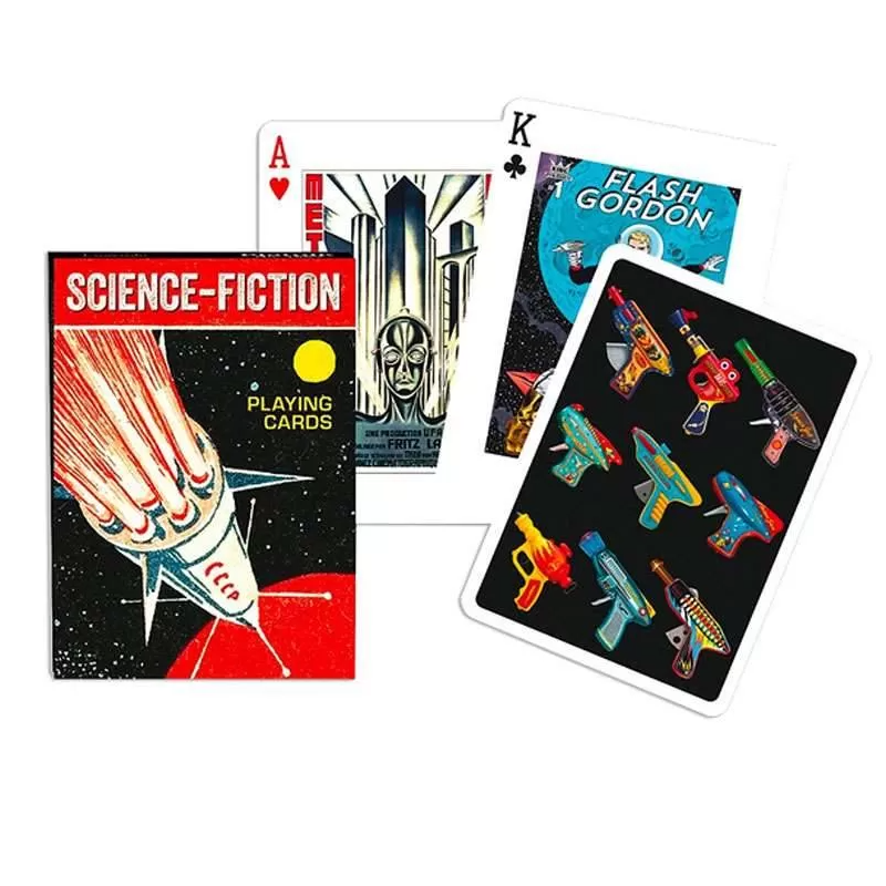 Piatnik - Jeu de 54 cartes - Science Fiction