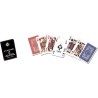 Piatnik - Blister de cartes full plastique en boîte cristal