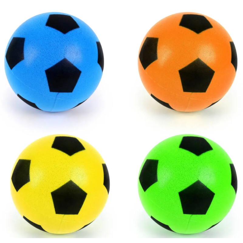 MGM - Ballon de foot en mousse - Grand modèle - Coloris aléatoire