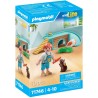 Playmobil - 71746 - My Life - Enfant avec cochons d'inde et accessoires