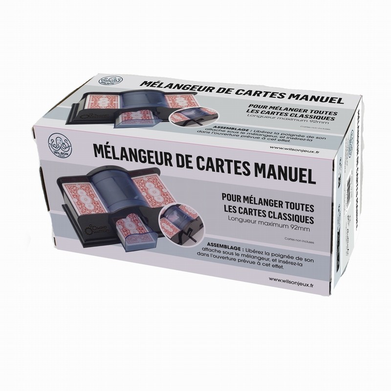 Wilson Jeux - Mélangeur à cartes manuel